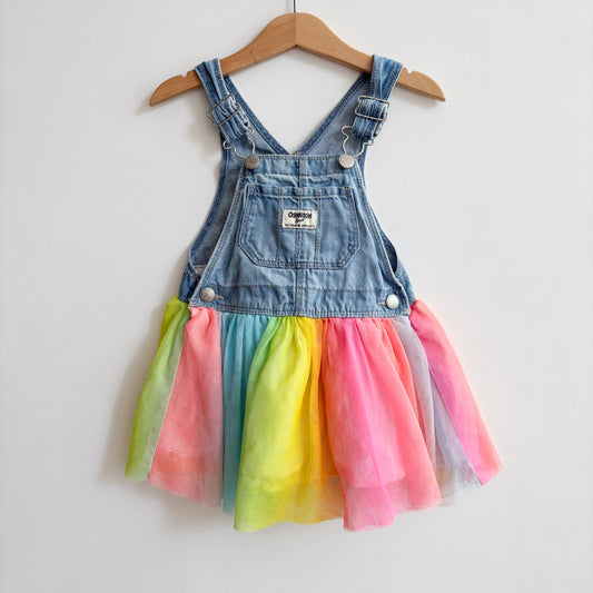 Rainbow Tulle Skirtall (3T)