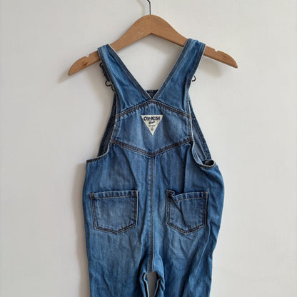 Floral Embroidered Overalls (18M)