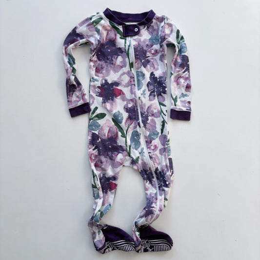 Purple Floral Sleeper (24M)