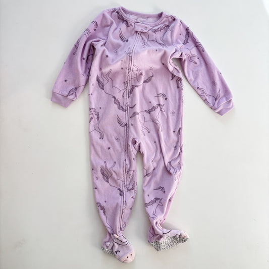 Unicorn Fleece Sleeper (3T)