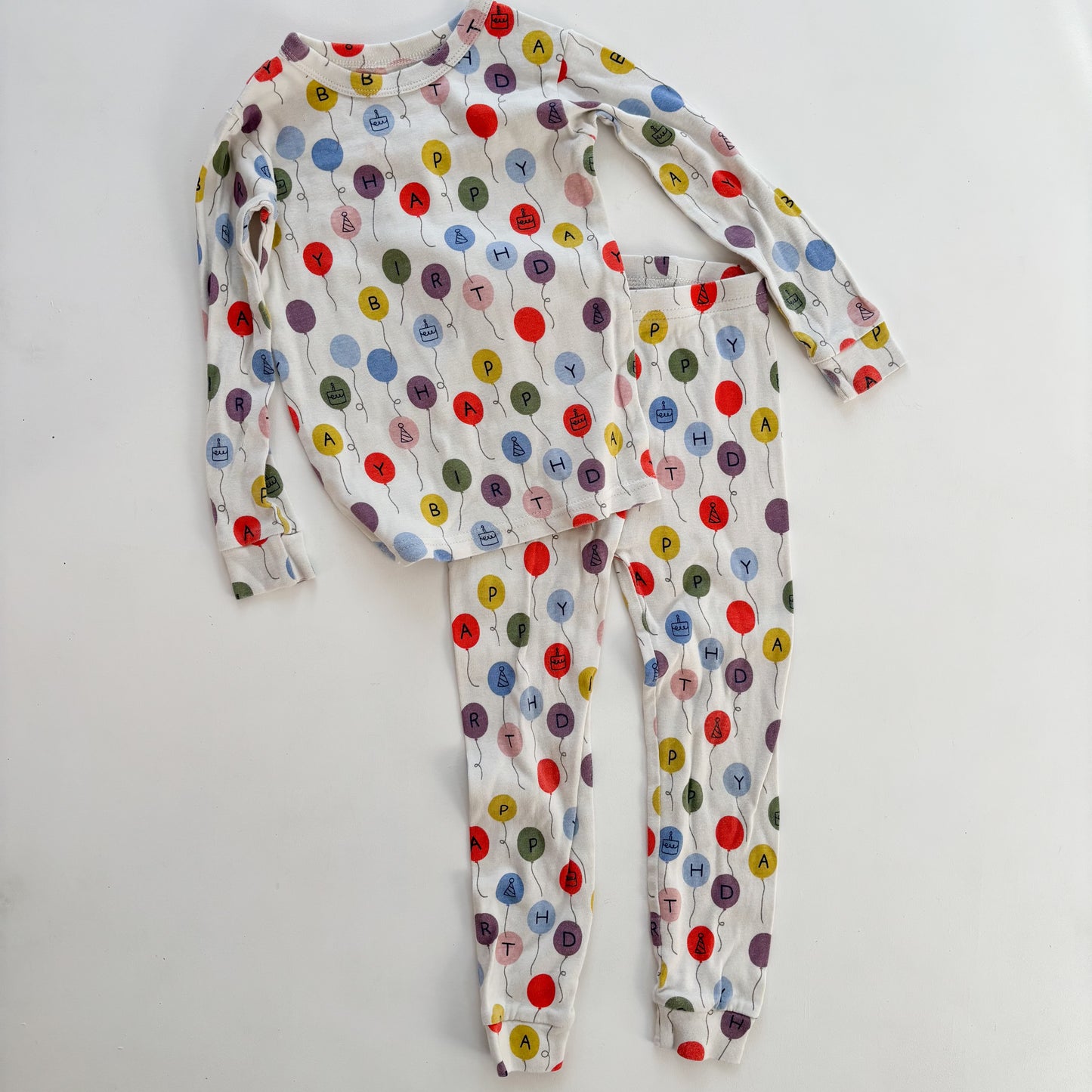 Birthday Balloon Pajamas (4T)