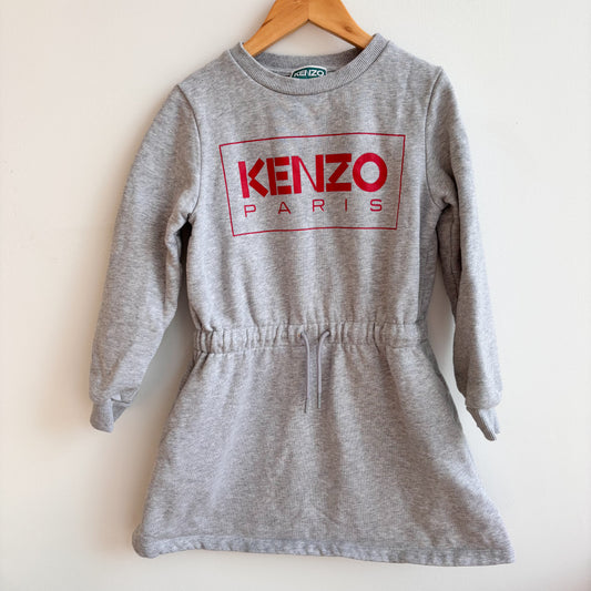 Grey Logo Sweatshirt Dress (8Y)