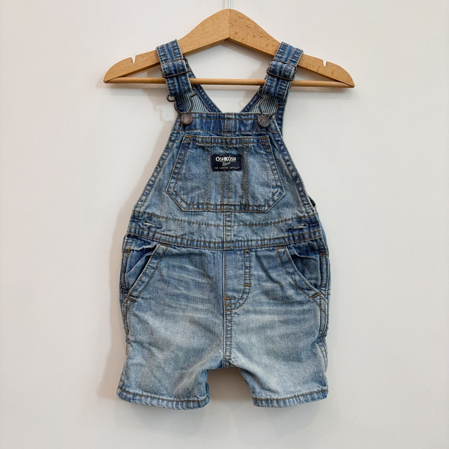 Denim Shortalls (6-9M)