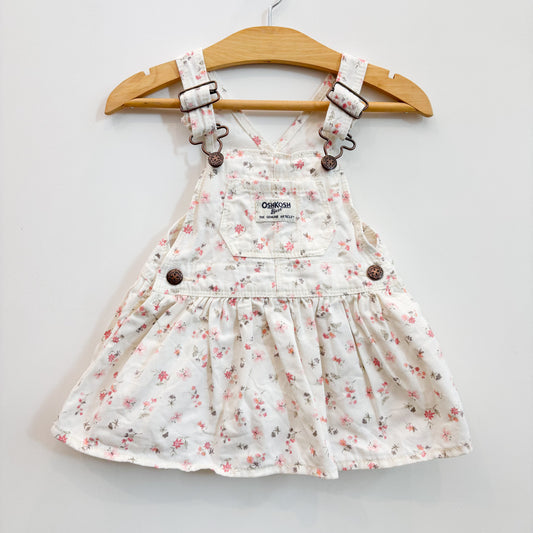 White Floral Skirtall (6-9M)