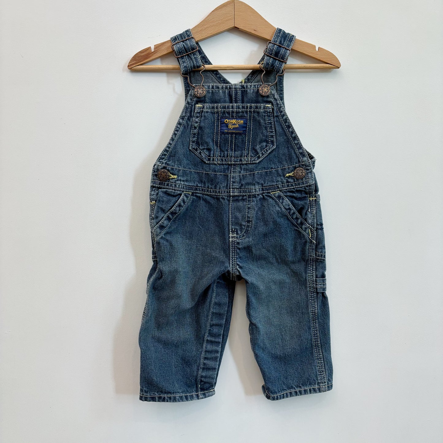 Denim Overalls (3-6M)