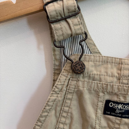 Striped Strap Overalls (9-12M)