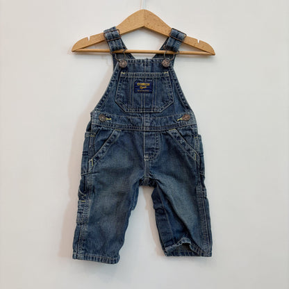 Denim Overalls (0-3 Months)
