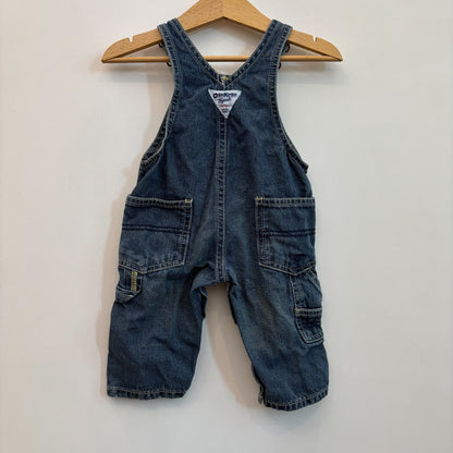 Denim Overalls (0-3 Months)