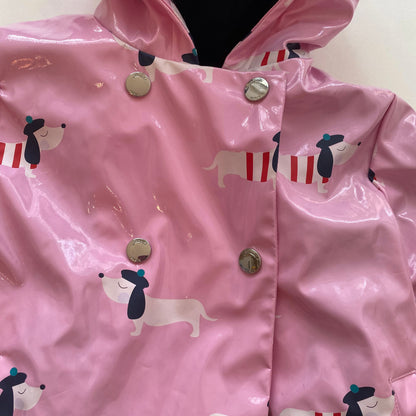 Pink Dog Raincoat (18M)
