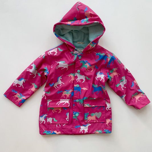 Pink Unicorn Raincoat (3T)