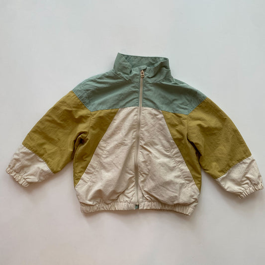 Colour Block Lined Windbreaker (3T)