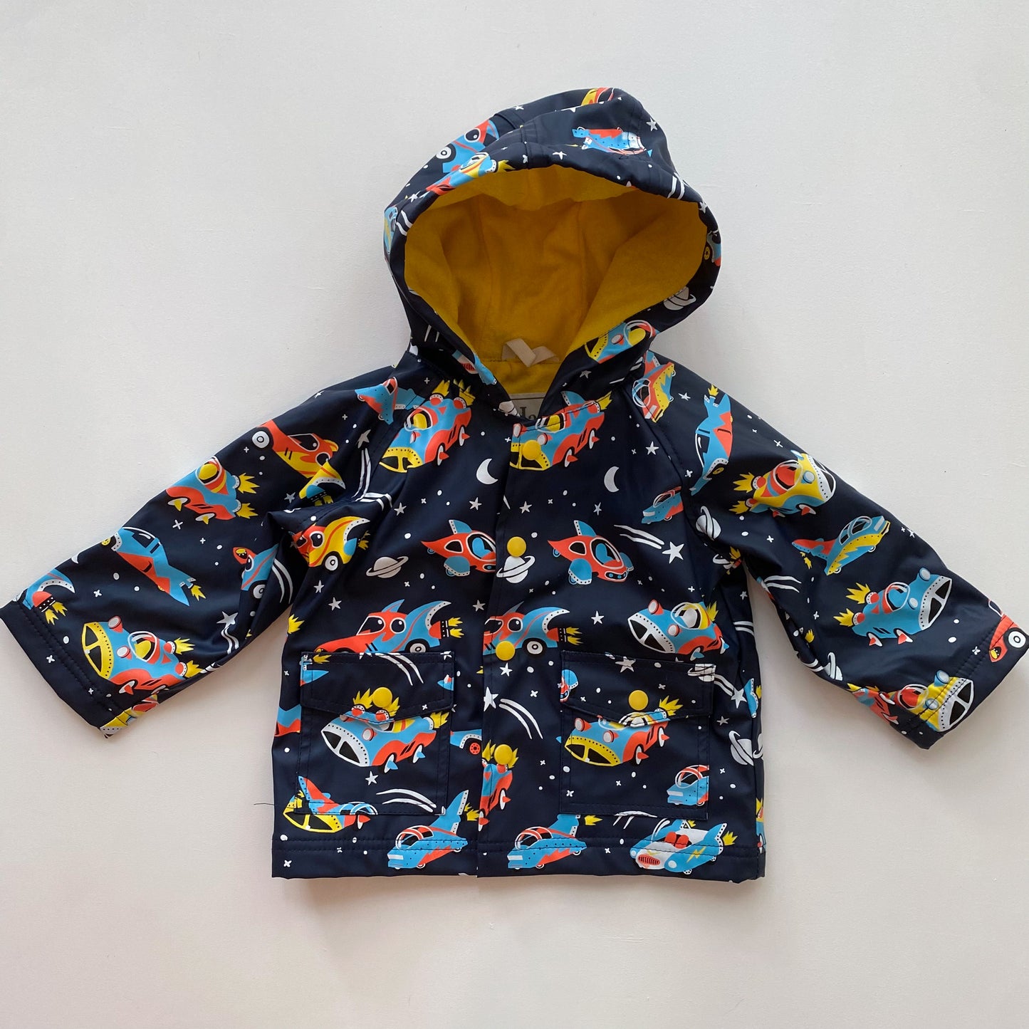 Spaceship Raincoat (12-18M)