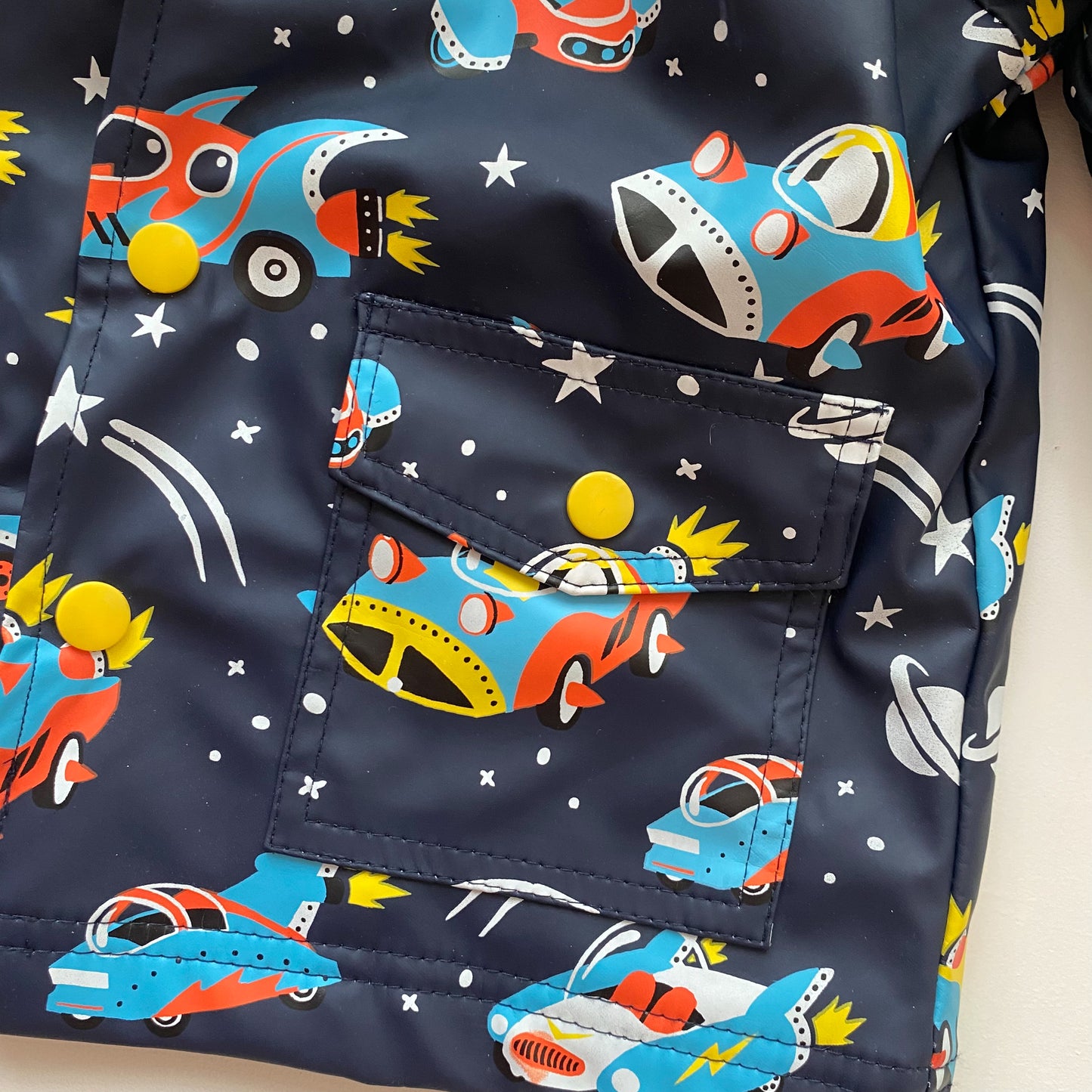 Spaceship Raincoat (12-18M)