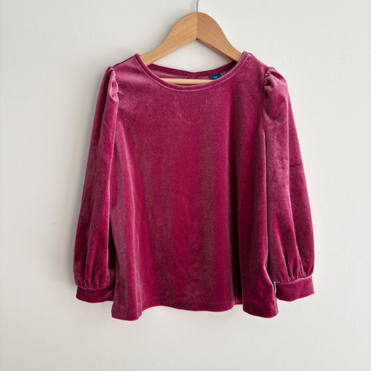 Pink Velvet Shirt (5T)
