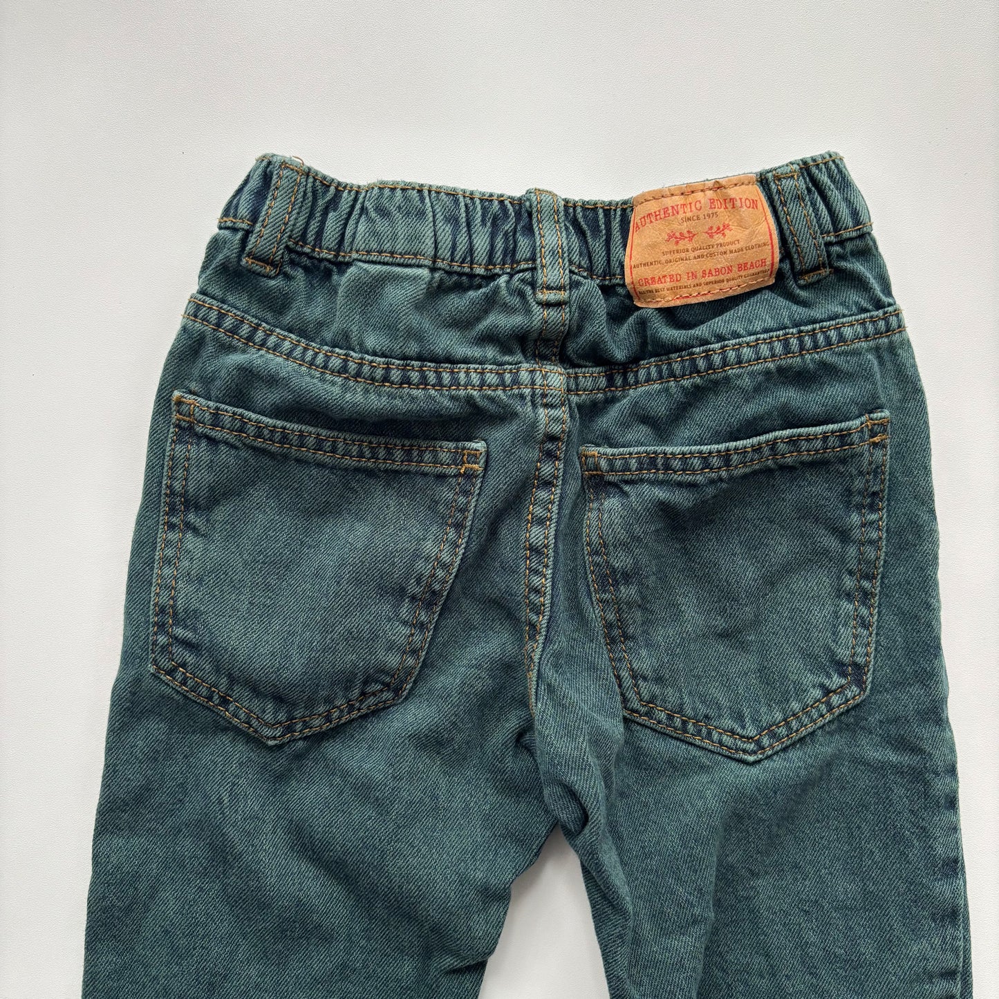 Green Denim Pants (2-3Y)