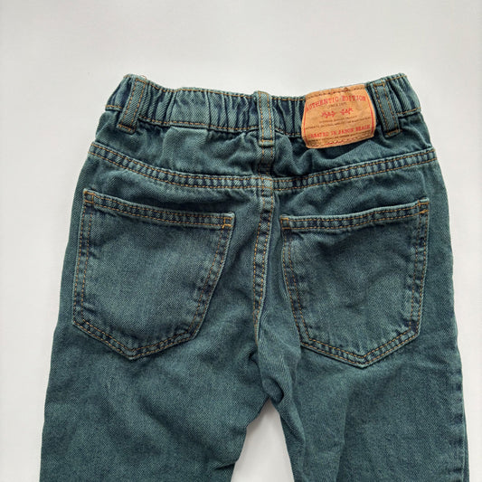 Green Denim Pants (2-3Y)