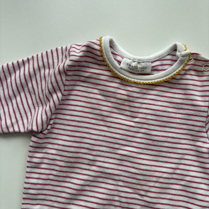 Pink Striped Bodysuit (3-6M)