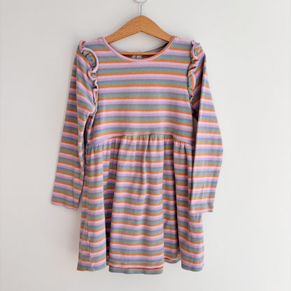 Ribbed Striped Dress (7Y)