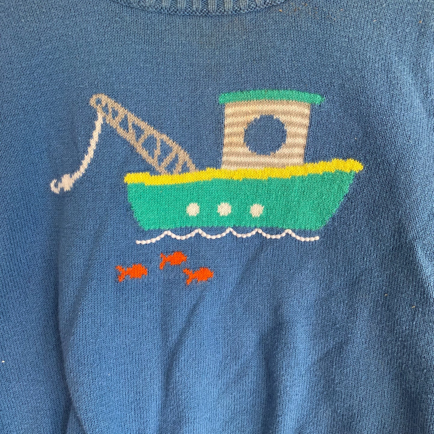 Fishing Boat Sweater