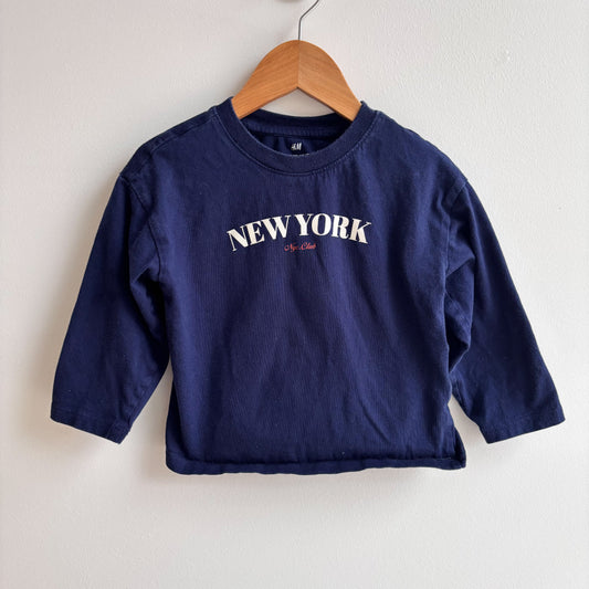 New York Long Sleeve Shirt (2T)
