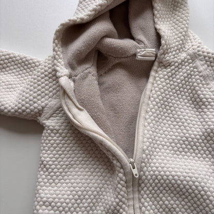 Lined Knit Hoodie  (9-12M)