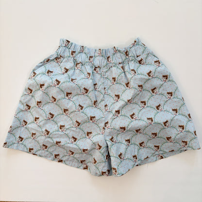 Kitten Print Shorts (3-4Y)