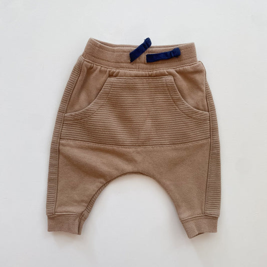 Brown Joggers (0-3M)