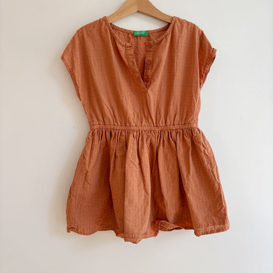 Black Palm Tree Dress (4-5Y)