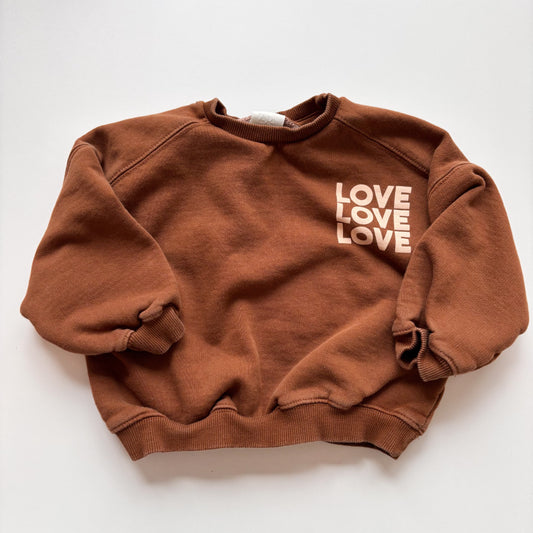 LOVE Sweatshirt (2Y)
