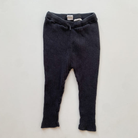 Grey Knit Leggings (3T)