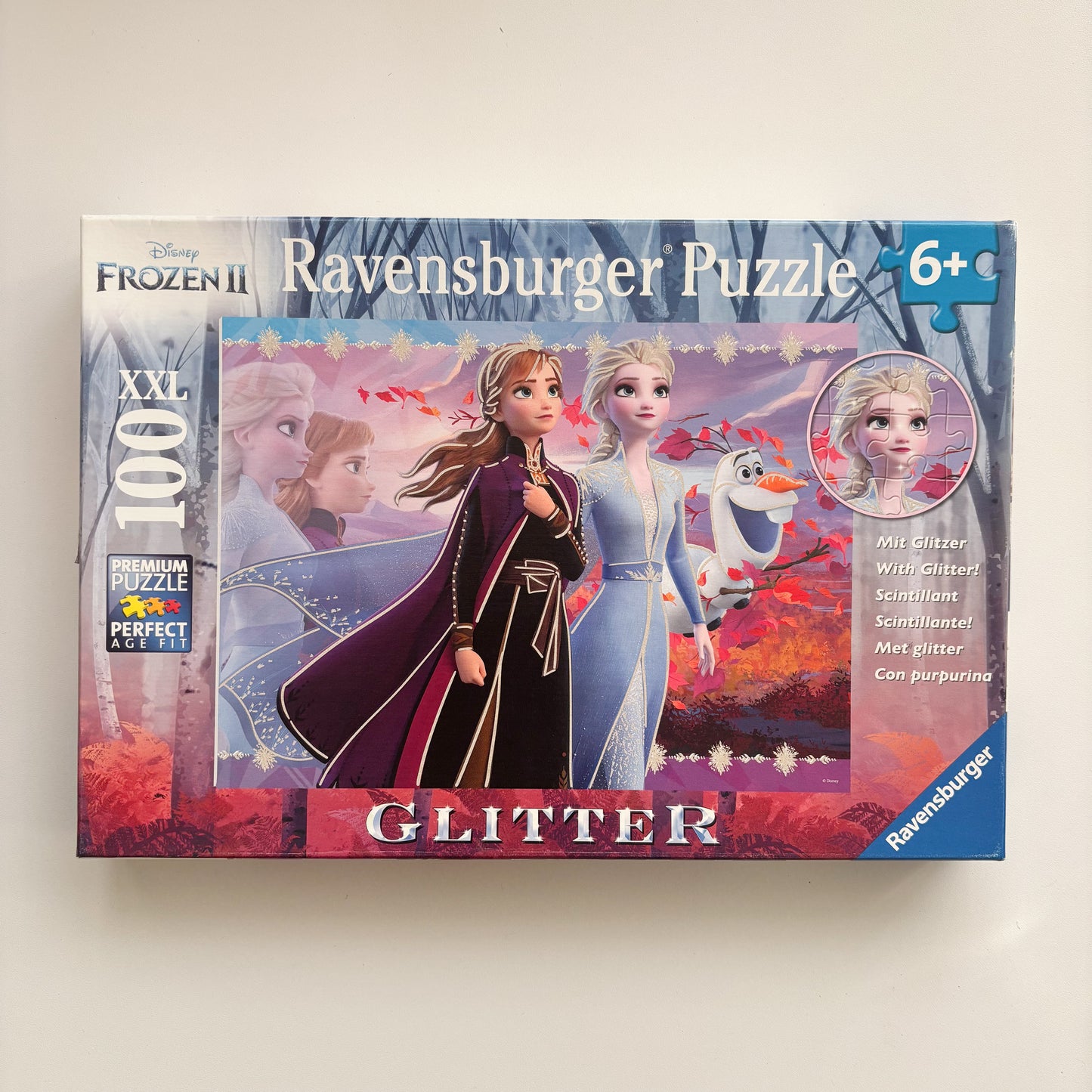 Glitter Character Puzzle