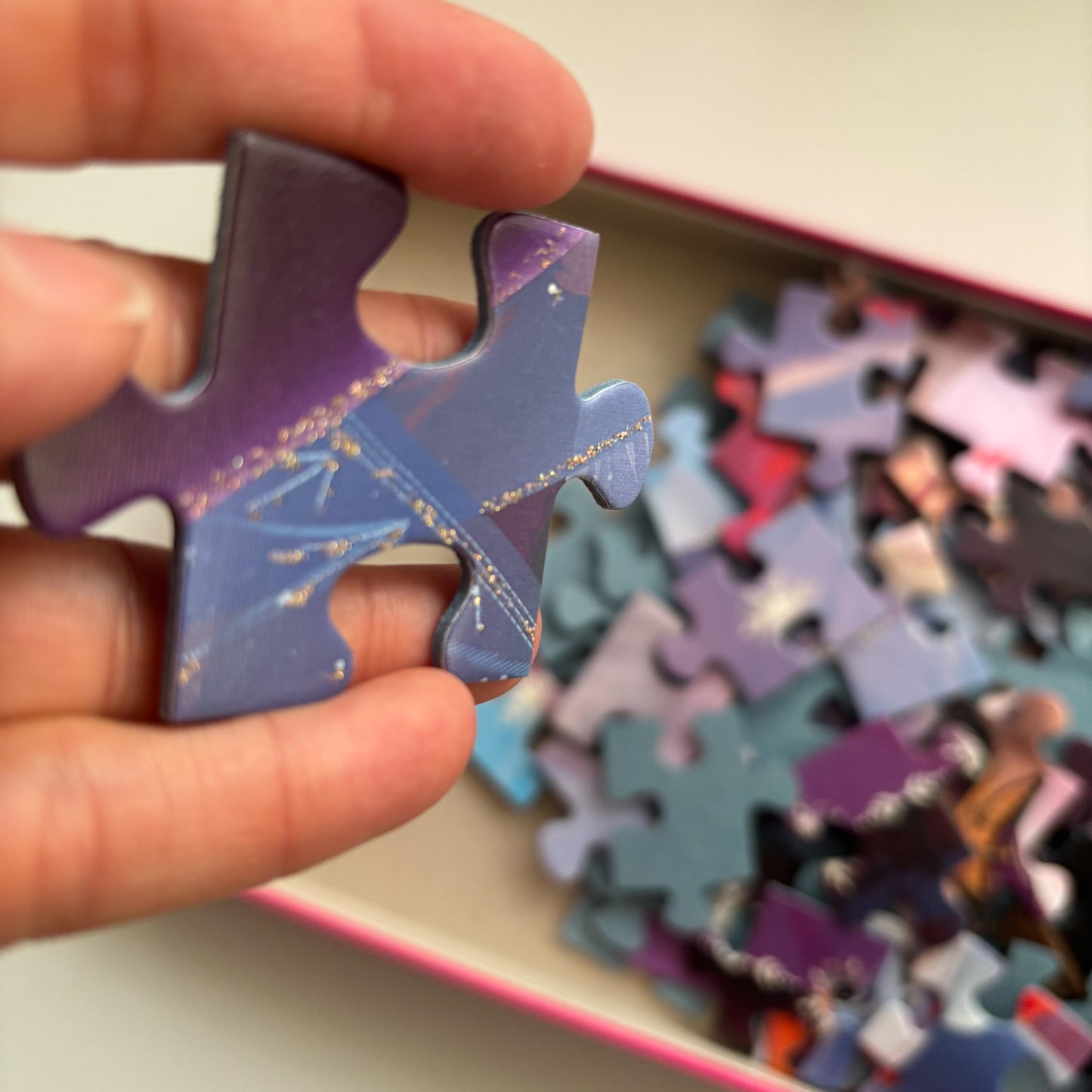 Glitter Character Puzzle