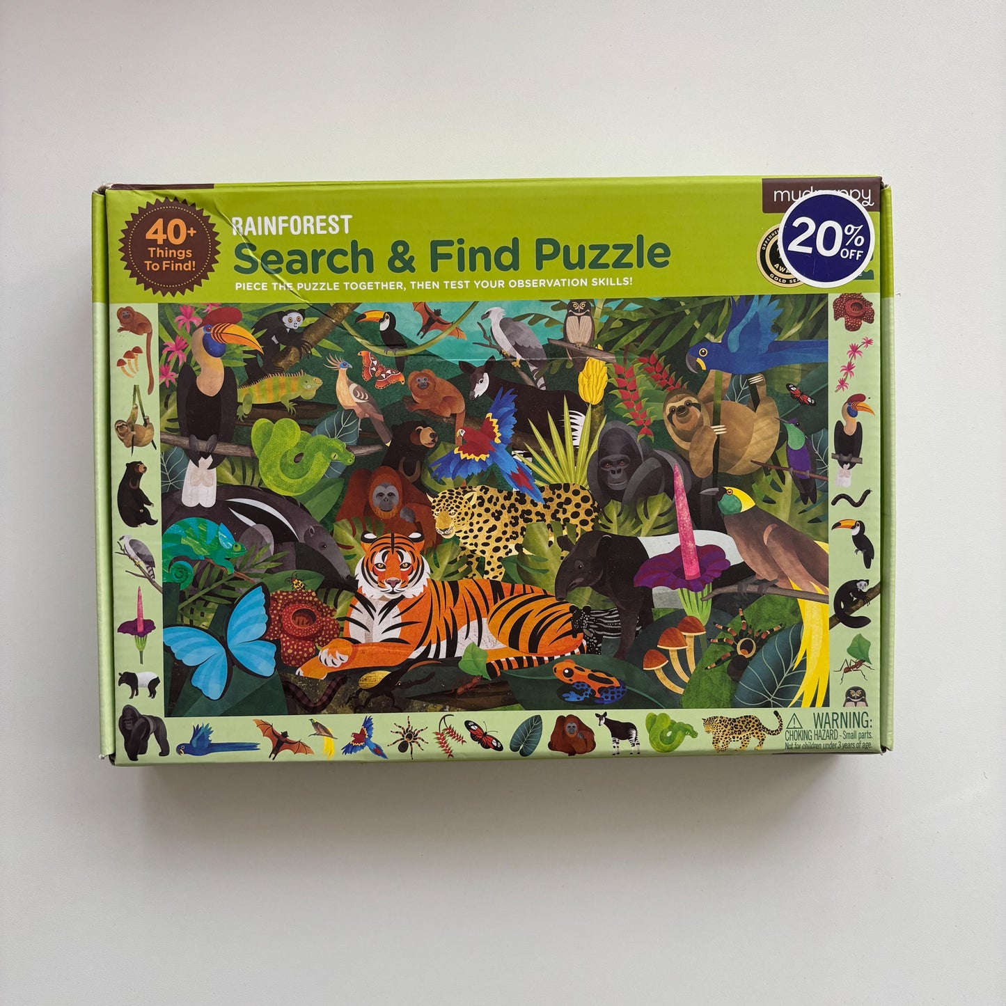 Rainforest Search & Find Puzzle
