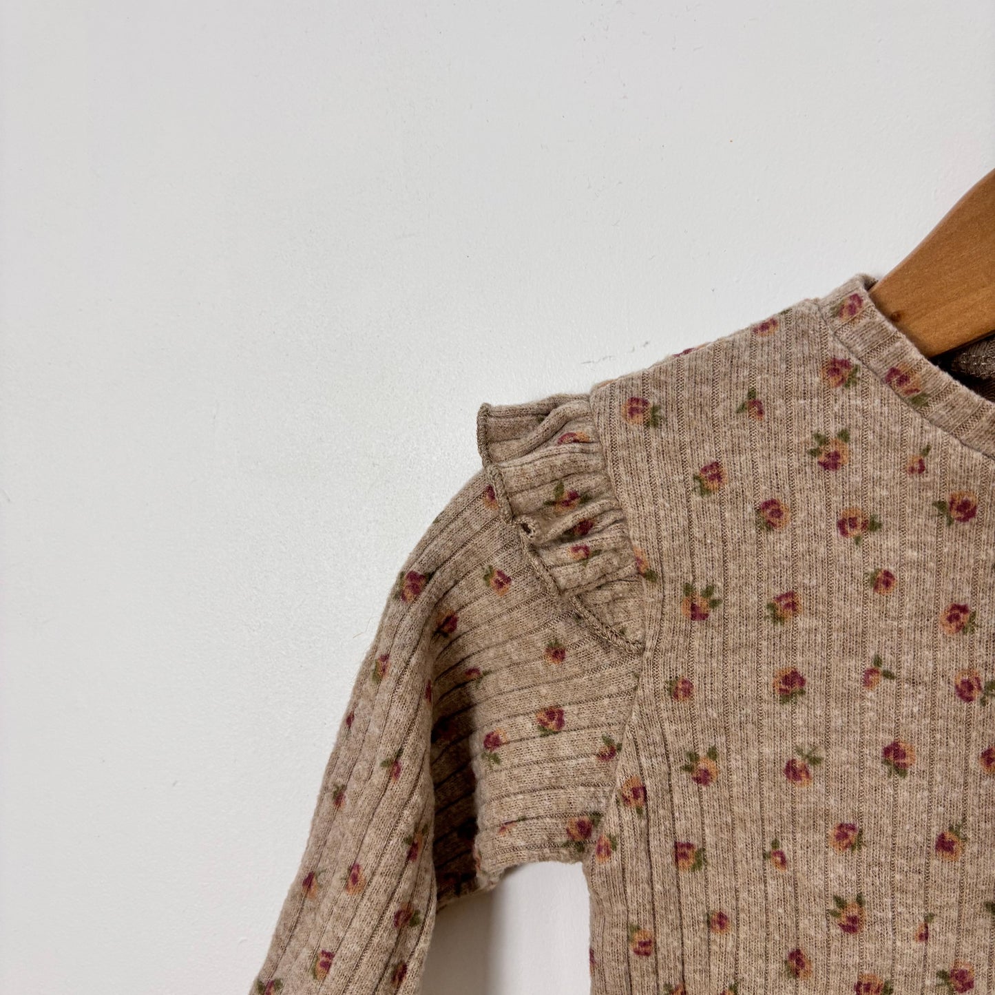 Soft Floral Long Sleeve Shirt (9-12M)