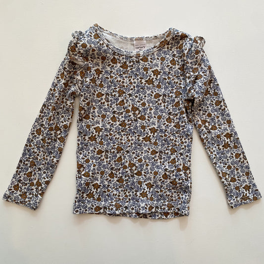 Floral Ribbed Shirt (3T)