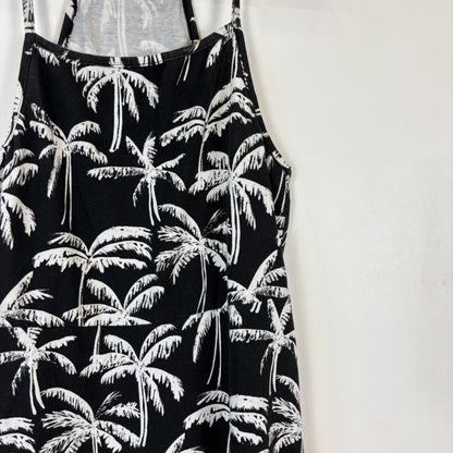 Black Palm Tree Dress (8-10Y)