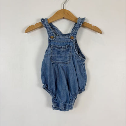Denim Romper (3-6M)