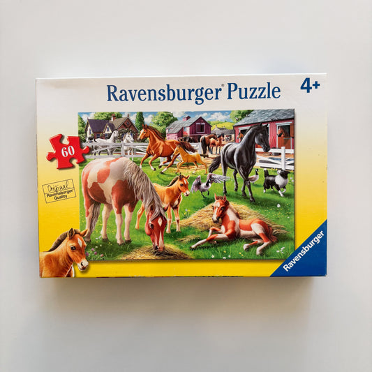 60 Piece Horse Puzzle