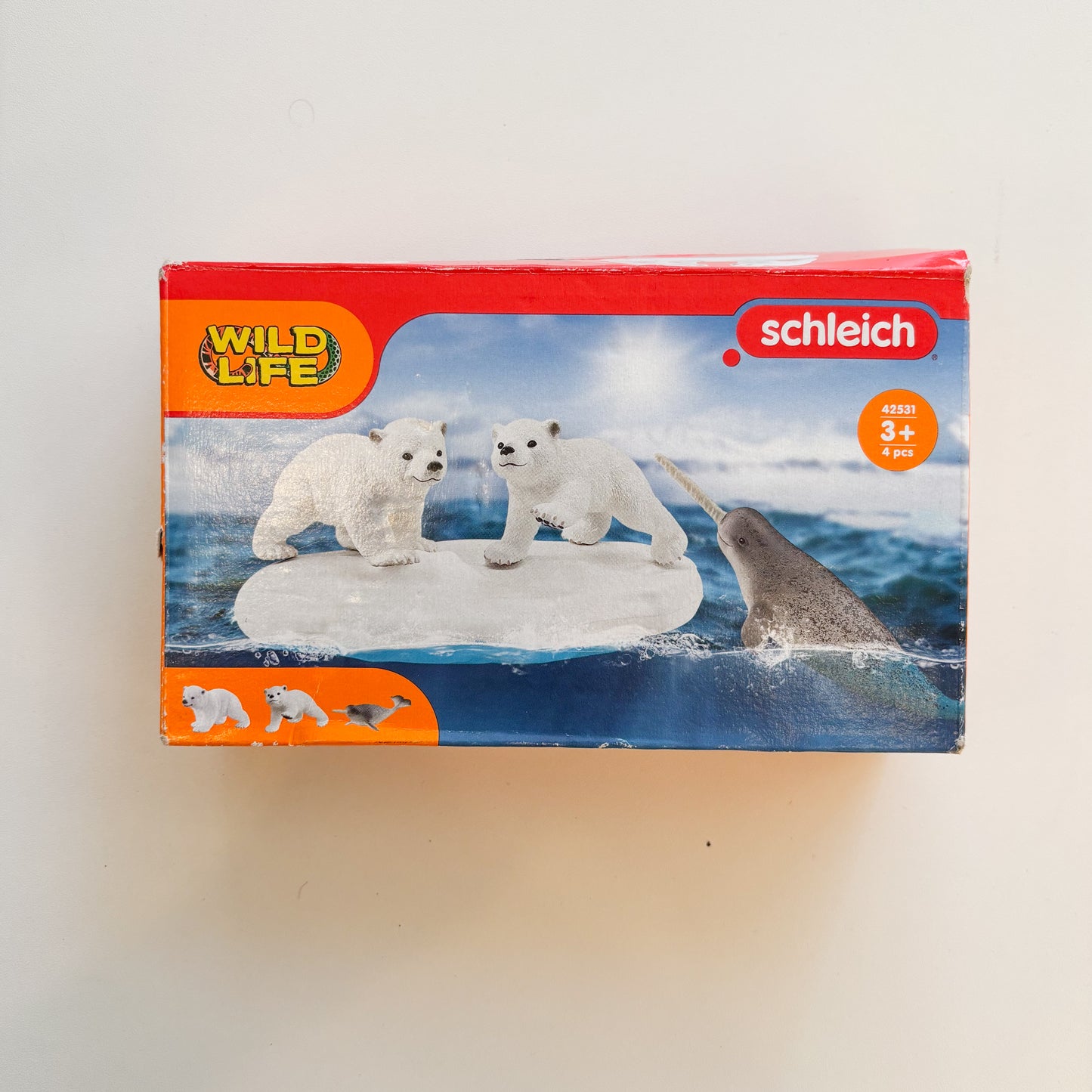 Polar Bear & Narwhal Figures