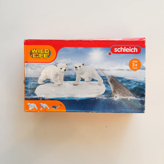 Polar Bear & Narwhal Figures