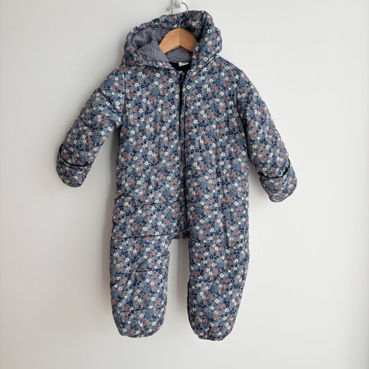 Floral Snowsuit (24M)