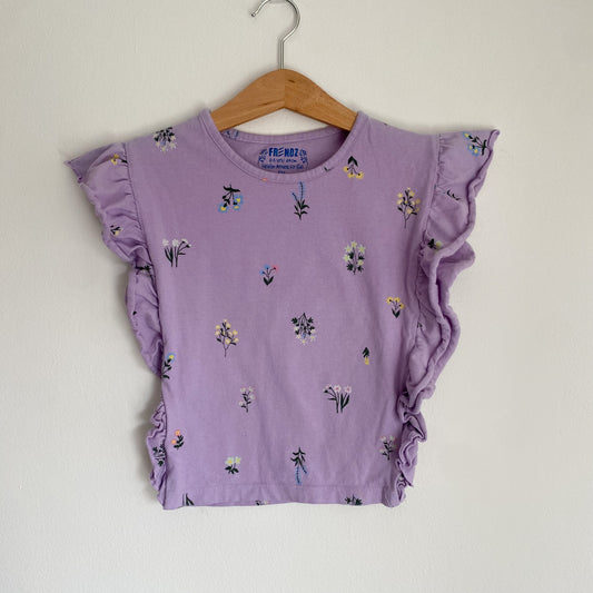 Purple Sleeveless Tee (2-3Y)