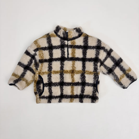 Plaid Fleece Half-Zip (18-24M)