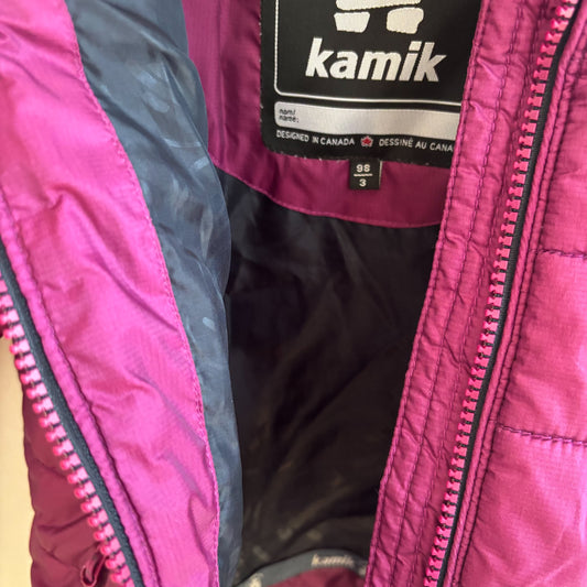 Pink Puffer Jacket (3T)