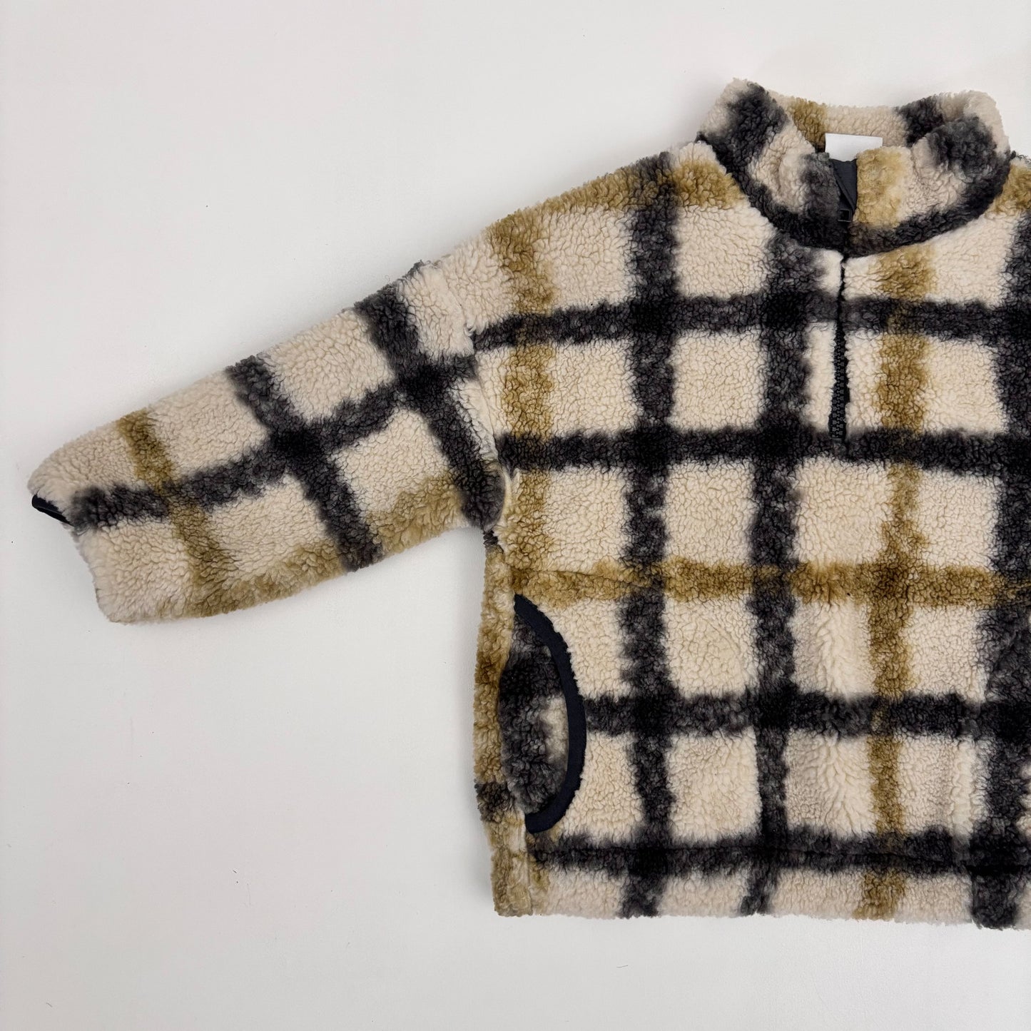 Plaid Fleece Half-Zip (18-24M)