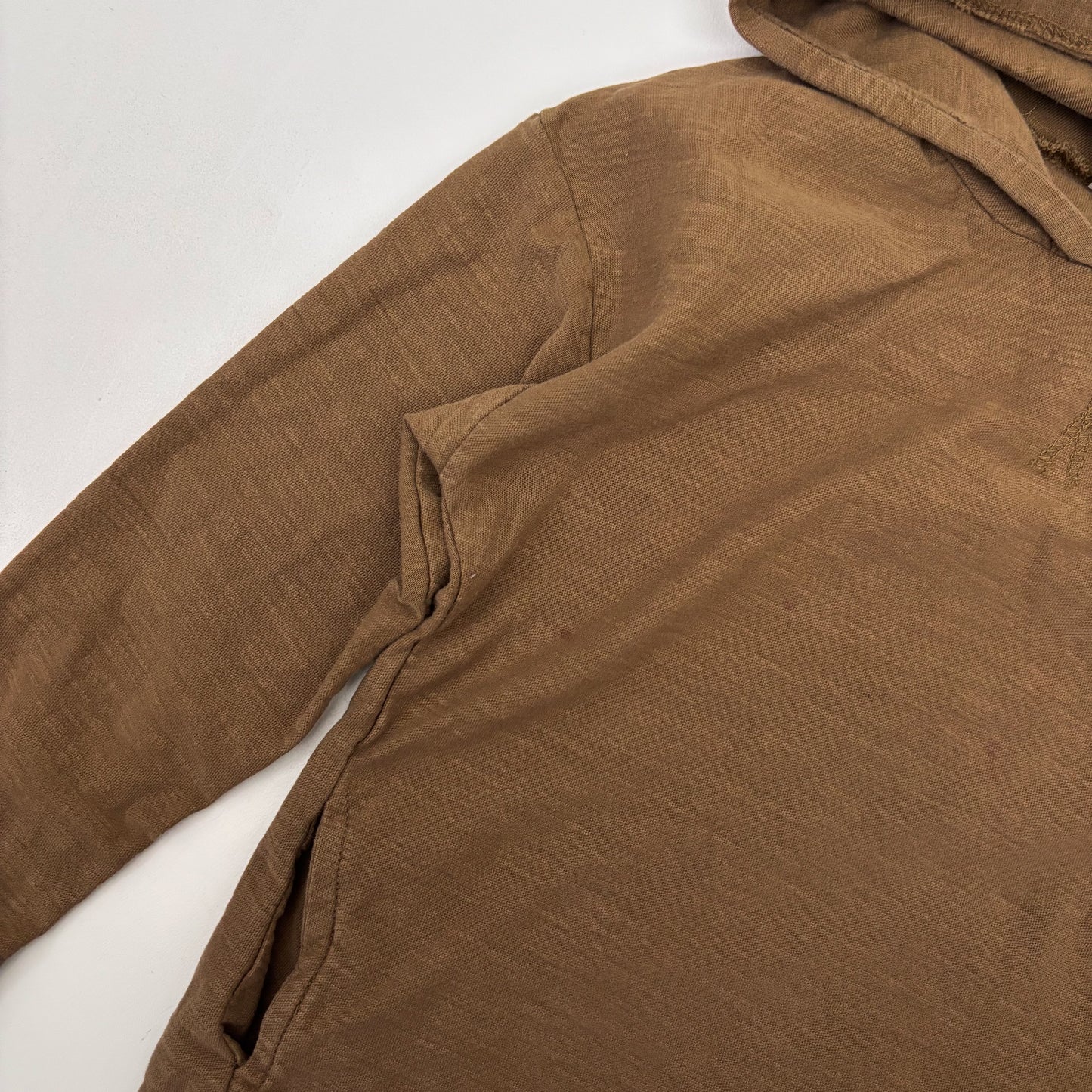 Brown Hooded Long Sleeve Shirt (5Y)