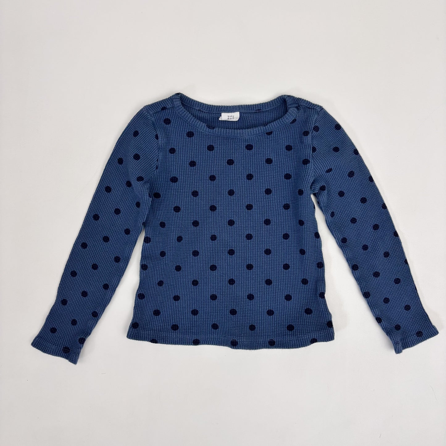 Waffle Polka Dot Shirt (4T)