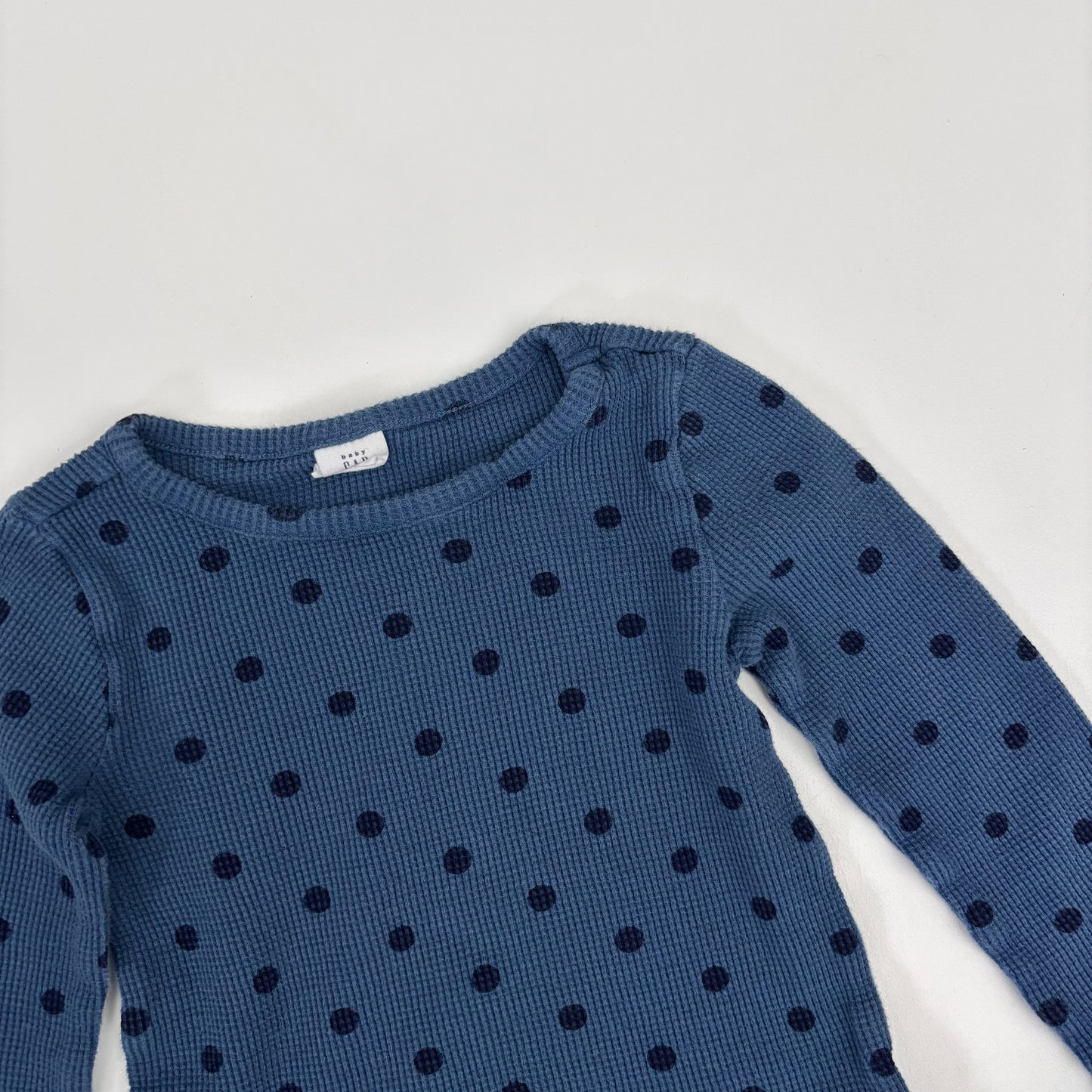 Waffle Polka Dot Shirt (4T)