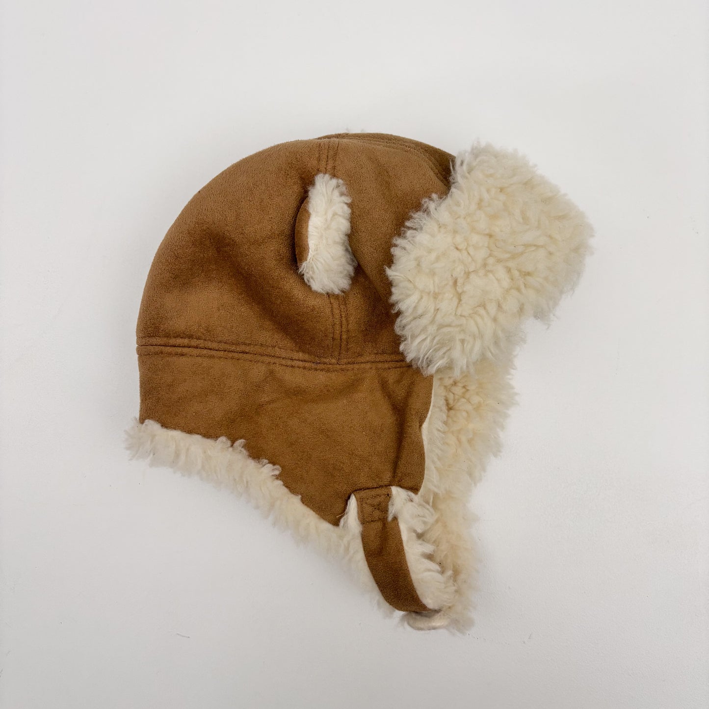 Bear Ear Trapper Hat (0-3M)