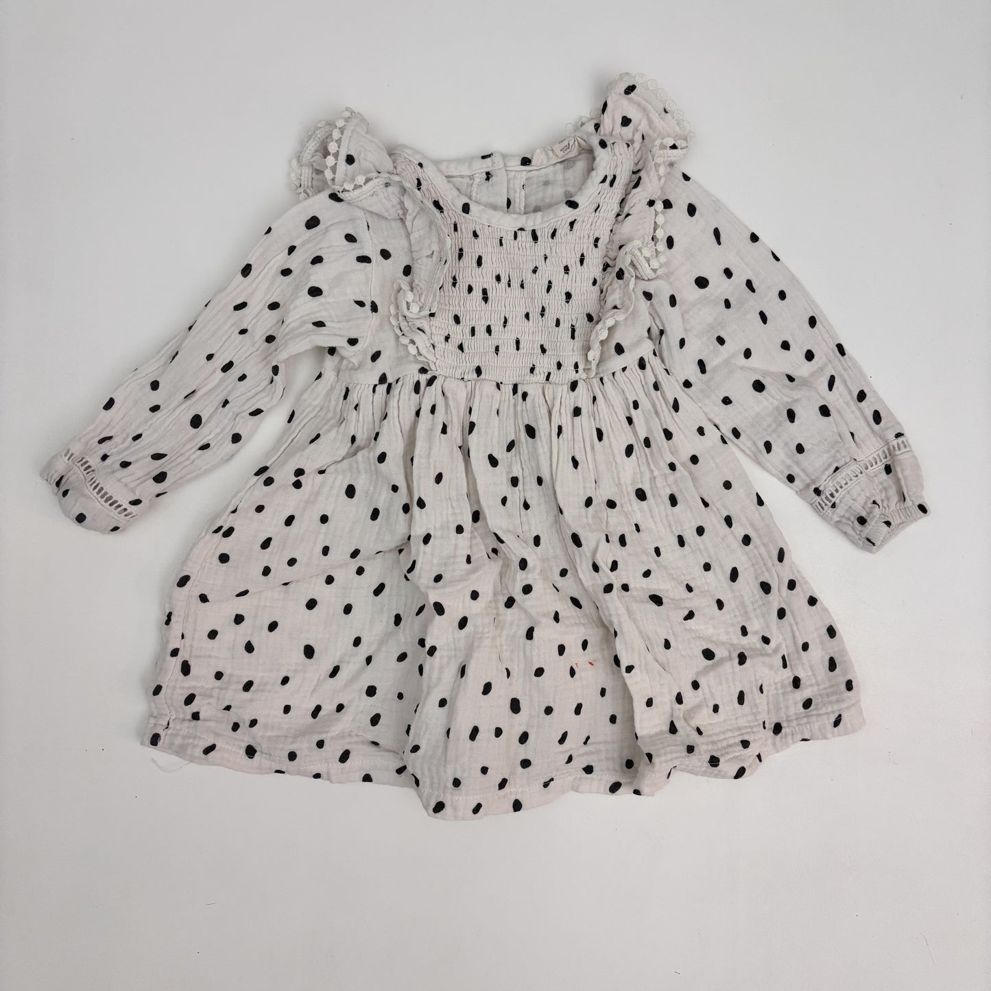 Polka Dot Dress (12-18M)